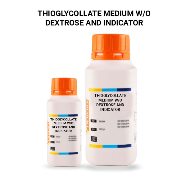 Thioglycollate Medium W/O Dextrose And Indicator